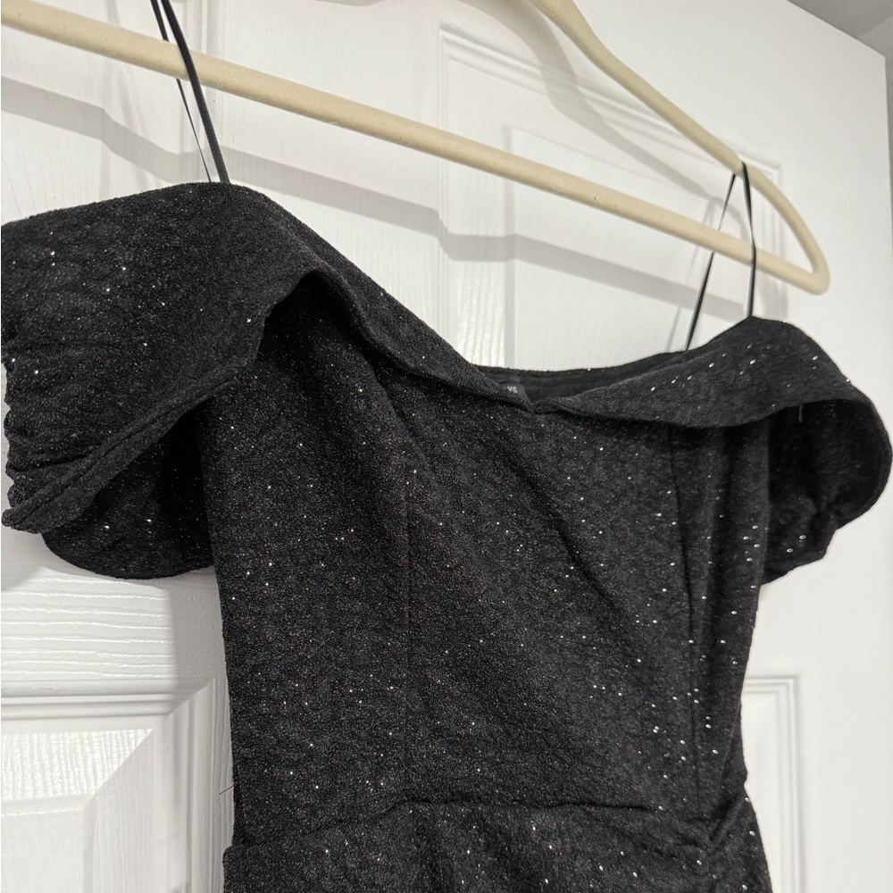 Windsor Black Glitter Dress